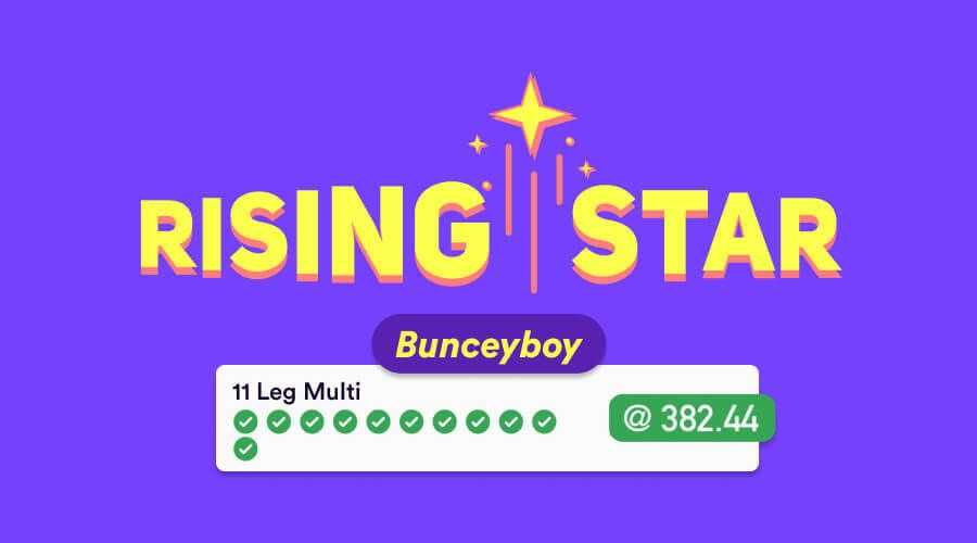 Dabbles Trending Tipster Rising Star - Bunceyboy