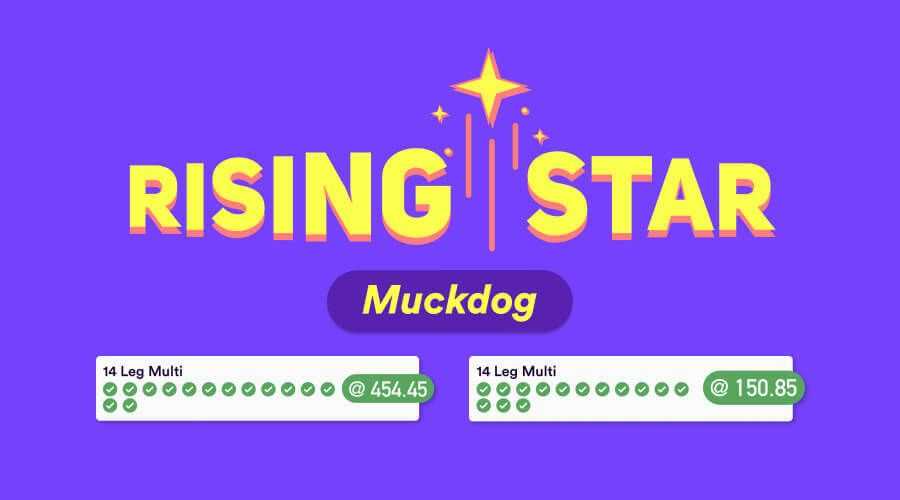 Dabbles Trending Tipsters Rising Star - Muckdog
