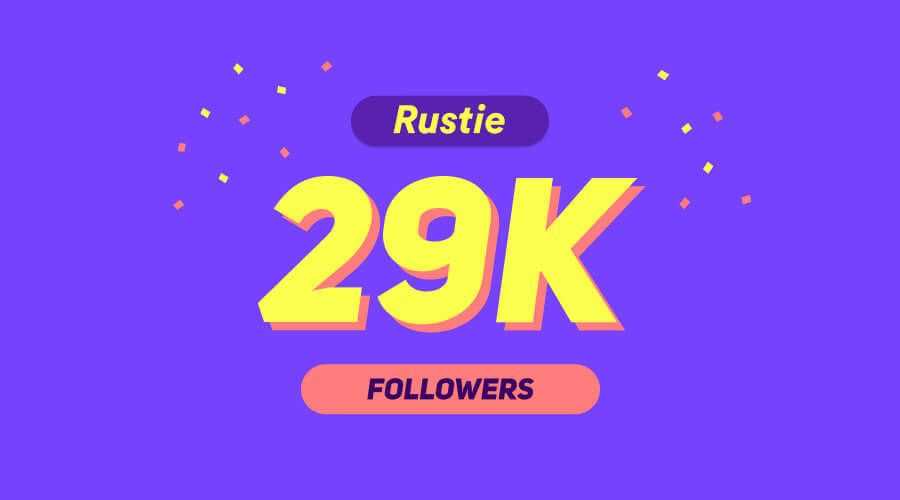 Popular Punters - 29K Followers - Rustie