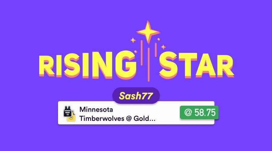 Dabbles Trending Tipster Rising Star - Sash77